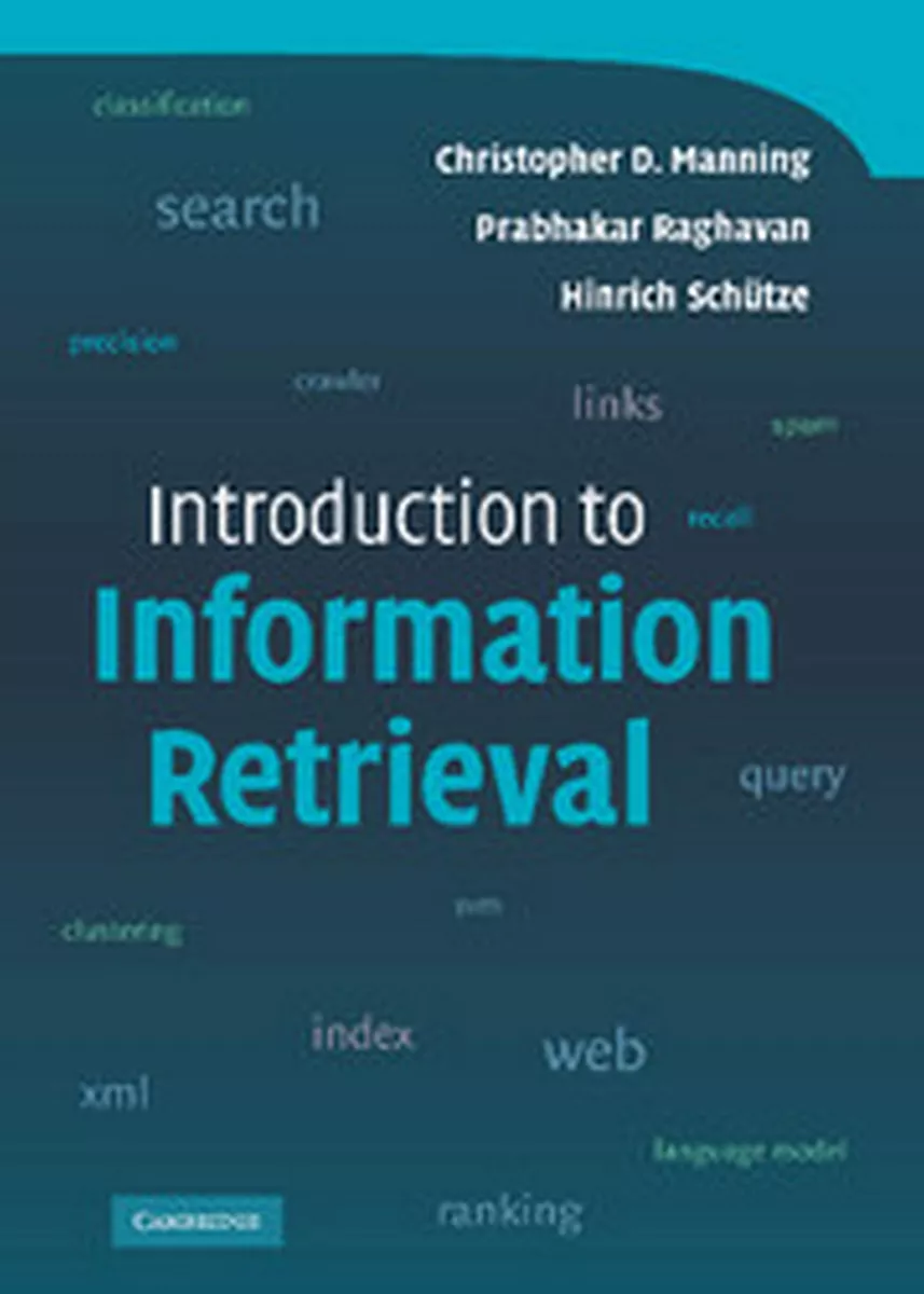 Introduction to Information Retrieval textbook cover